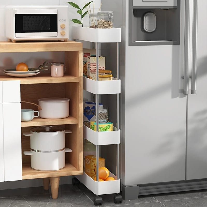 🛒 Carrito Organizador 4 Niveles con Ruedas – Orden y Practicidad en Movimiento