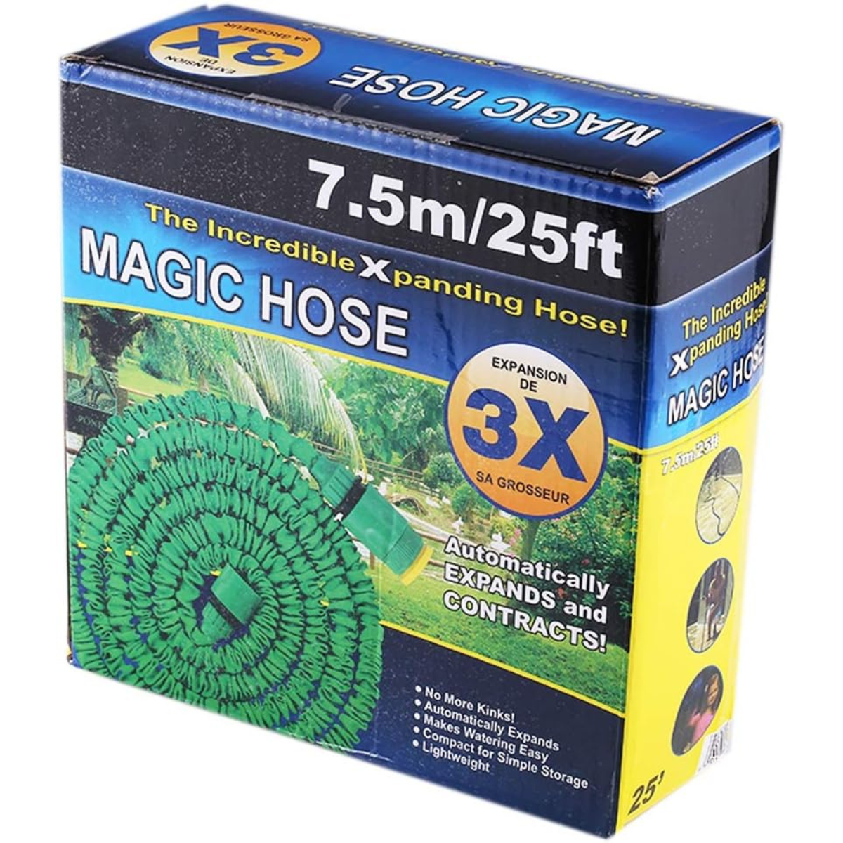 🌿 Manguera Extensible con Rociador de 7 Funciones – Versatilidad y Comodidad en tu Jardín