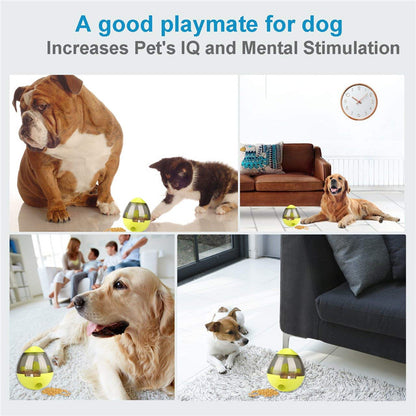 🐾 Juguete Interactivo Dispensador de Comida para Mascotas – IQ Treat Ball