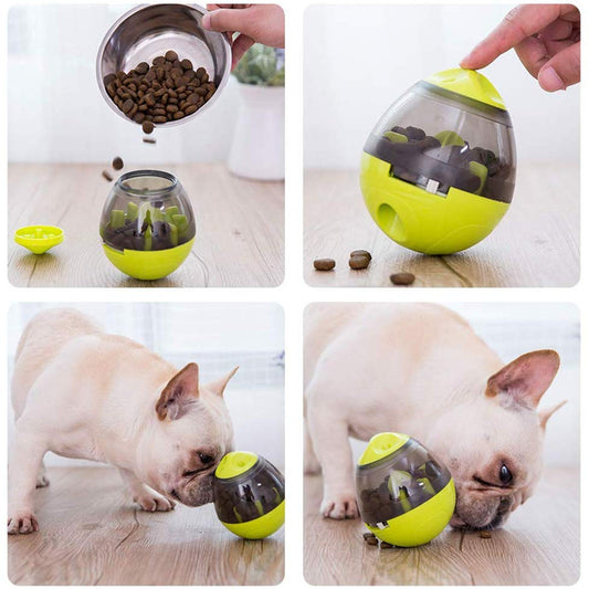 🐾 Juguete Interactivo Dispensador de Comida para Mascotas – IQ Treat Ball