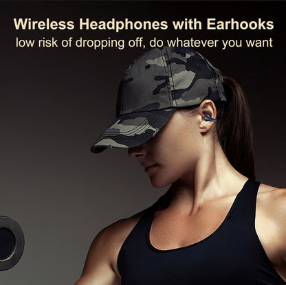 🎧 Auriculares Inalámbricos Bluetooth de Oreja – Deportivos y Resistentes