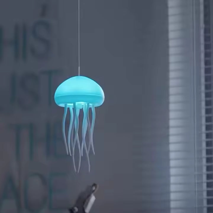 Lámpara LED Medusa con Tentáculos Móviles y Cambio de Color - ¡El Producto Viral de TikTok!
