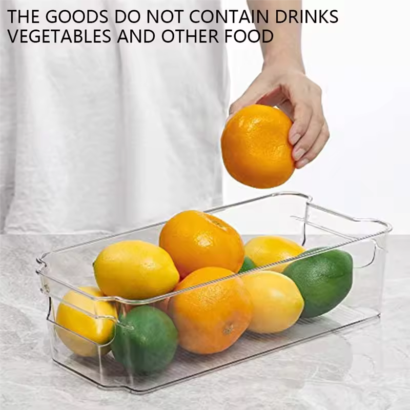 🧊 Set de 8 Organizadores Transparentes para Refrigerador – Orden y Practicidad en tu Cocina