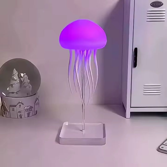 Lámpara LED Medusa con Tentáculos Móviles y Cambio de Color - ¡El Producto Viral de TikTok!