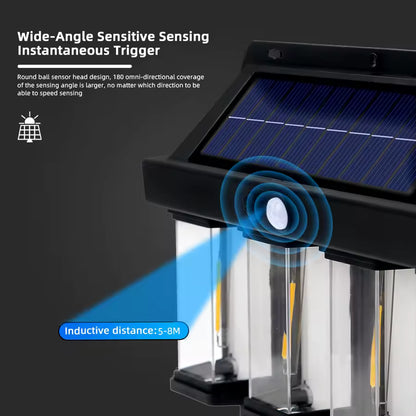 ☀️ Lámpara Solar con Sensor de Movimiento – Ilumina tu Exterior de Forma Eficiente y Segura