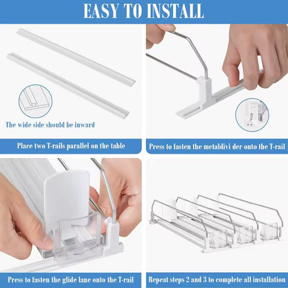🥤 Contenedor Dispensador de Latas para Refrigerador – Orden y Comodidad al Instante