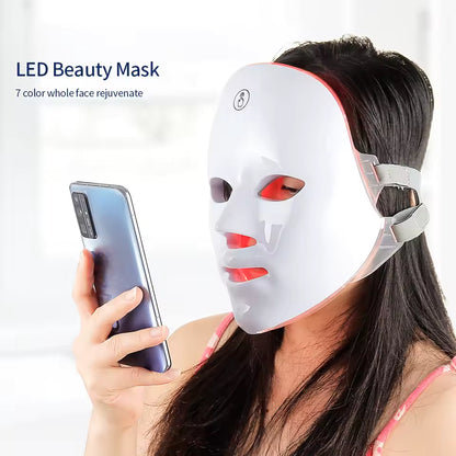 ✨ Máscara de Terapia LED – Rejuvenece tu piel con luz profesional en casa